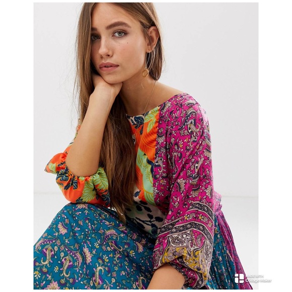 Free People Green What You Want Maxi Dress Size L (oversized) - Picture 6 of 15